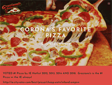 Tablet Screenshot of grazianoscorona.com